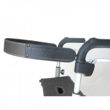 Rollator pliabil din aluminiu Let's Fly Trust Care (alb)