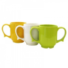 Pahar de băut anti-vărsare Sure Grip pentru artrită (transparent/albastru/roz) Pahar de băut anti-vărsare Sure Grip pentru artrită (transparent/albastru/roz)