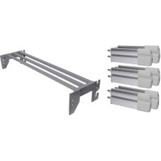 Extensie de lungime șină laterală din aluminiu cu platformă pentru paturi de profilat bariatric Harvest Ultimate, lățime de 1200 mm