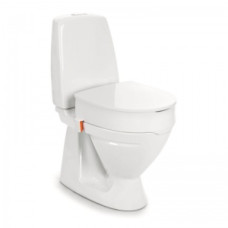 Scaun de toaletă Etac My-Loo cu capac ridicat și suporturi (10 cm)