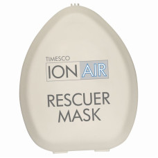 Mască de salvare Timesco CPR ION-AIR cu supapă și orificiu O2 (pachet de 20)