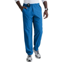 Pantaloni de scrub unisex respirabili Barco One Amplify (albastru regal)