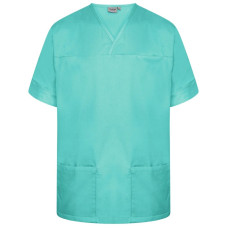 Top pentru exfoliant unisex cu decolteu în V Behrens (Eau De Nil)