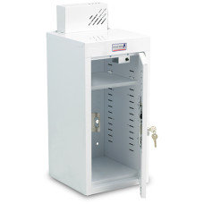 Bristol Maid 300 x 300 x 600 mm dulap pentru medicamente și medicamente cu o singură ușă cu trei rafturi pline, capacitate 13 NOMAD, ușă ușoară și cu deschidere pe partea stângă Bristol Maid 300 x 300 x 600 mm dulap pentru medicamente și medicamente cu o singură ușă cu trei rafturi pline, capacitate 13 NOMAD, ușă ușoară și cu deschidere pe partea stângă