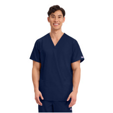 Cherokee 4876, unisex, cu decolteu în V, din polibuton (albastru marin)