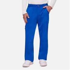 Pantaloni Cherokee Revolution WW140 Fly Front Cargo Scrub (albastru regal)