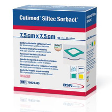 Pansament pentru plăgi Cutimed Siltec Sorbact (pachet multiplu) Pansament pentru plăgi Cutimed Siltec Sorbact (pachet multiplu)