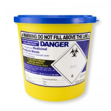 Recipient pentru deșeuri Sharpsguard Pharmi 2,5 L pentru Scoția (cutie de 48)