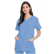 Dickies DKP520C Set de exfoliant unisex medical cu gât în ​​V (Ciel Blue)