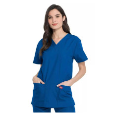 Dickies DKP520C Set de exfoliant unisex medical cu decolteu în V (albastru regal)