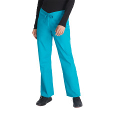 Pantaloni Scrub Dickies EDS Signature cu șnur (teal)