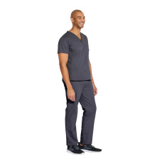Dickies Signature EDS CH83706 Top pentru exfoliant unisex cu decolteu în V (gri pewter)