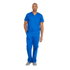 Dickies Signature EDS CH83706 Top pentru scrub unisex cu decolteu în V (albastru regal)