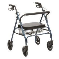 Rollator Blue Heavy Duty Drive Medical