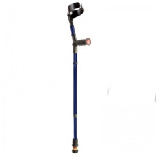 Flexyfoot standard albastru mâner moale cârjă manșetă închisă (singură)