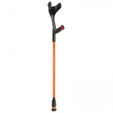 Flexyfoot Mâner cu prindere moale standard Manșetă deschisă Cârje portocalii (pereche) Flexyfoot Mâner cu prindere moale standard Manșetă deschisă Cârje portocalii (pereche)