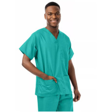 Key Scrubs, unisex, ușoară, Smart Scrub Top (Jade)