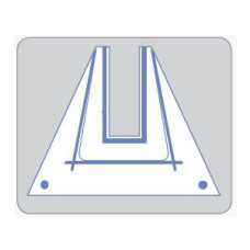 Husă pentru colectarea fluidelor Medline Invisishield U (pachet de 25)