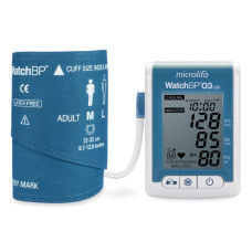 Microlife WatchBP O3 1G AFIB Monitor ambulator de tensiune arterială și manșetă Microlife WatchBP O3 1G AFIB Monitor ambulator de tensiune arterială și manșetă