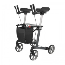 Rollator de interior Rehasense Server W pentru suport pentru artrita (gri sobru)
