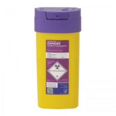 Recipient Sharpsguard Cyto 0,6 L pentru obiecte ascuțite (cutie de 48)
