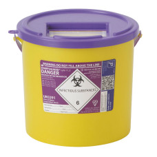 Recipient Sharpsguard Cyto 11,5 L pentru obiecte ascuțite (cutie de 20)