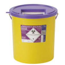 Recipient Sharpsguard Cyto 22L pentru obiecte ascuțite (cutie de 10)