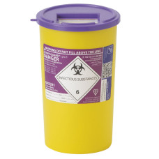 Recipient Sharpsguard Cyto 5L pentru obiecte ascuțite (cutie de 48)