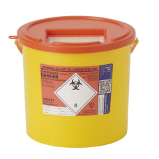 Recipient pentru obiecte ascuțite de uz general Sharpsguard Orange de 11,5 L (cutie de 20)