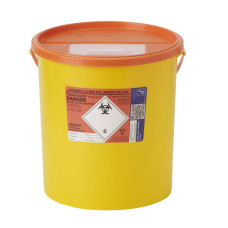 Recipiente Sharpsguard Orange 22L RA de volum mare pentru obiecte ascuțite (cutie de 5)