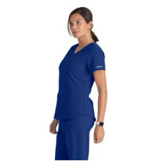 Skechers Breeze SK101 Scrub Top respirabil pentru femei (Galaxy Blue) Skechers Breeze SK101 Scrub Top respirabil pentru femei (Galaxy Blue)