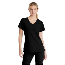 Skechers Reliance respirabil Scrub Top pentru femei (negru) Skechers Reliance respirabil Scrub Top pentru femei (negru)