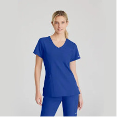 Skechers Reliance Respirabil Scrub Top pentru femei (Galaxy Blue) Skechers Reliance Respirabil Scrub Top pentru femei (Galaxy Blue)