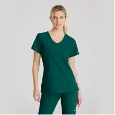 Skechers Reliance Respirabil Scrub Top pentru femei (Hunter Green) Skechers Reliance Respirabil Scrub Top pentru femei (Hunter Green)