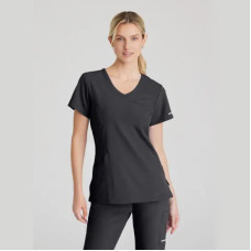 Skechers Reliance Respirabil Scrub Top pentru femei (Pewter Grey) Skechers Reliance Respirabil Scrub Top pentru femei (Pewter Grey)