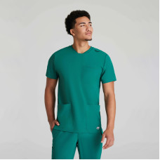 Skechers Thesis SKT193 Scrub Top respirabil (Hunter Green) Skechers Thesis SKT193 Scrub Top respirabil (Hunter Green)