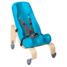 Scaun special Tomato Soft-Touch Sitter cu bază mobilă (Aqua)