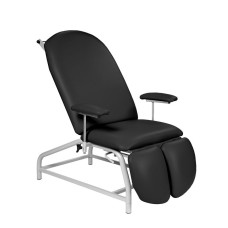 Scaun de tratament cu înălțime fixă Black Fusion Medical Sunflower cu picioare reglabile Scaun de tratament cu înălțime fixă Black Fusion Medical Sunflower cu picioare reglabile