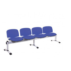Sunflower Medical Mid Blue Vinyl Venus Visitor 4 secțiuni cu masă și trei locuri Sunflower Medical Mid Blue Vinyl Venus Visitor 4 secțiuni cu masă și trei locuri